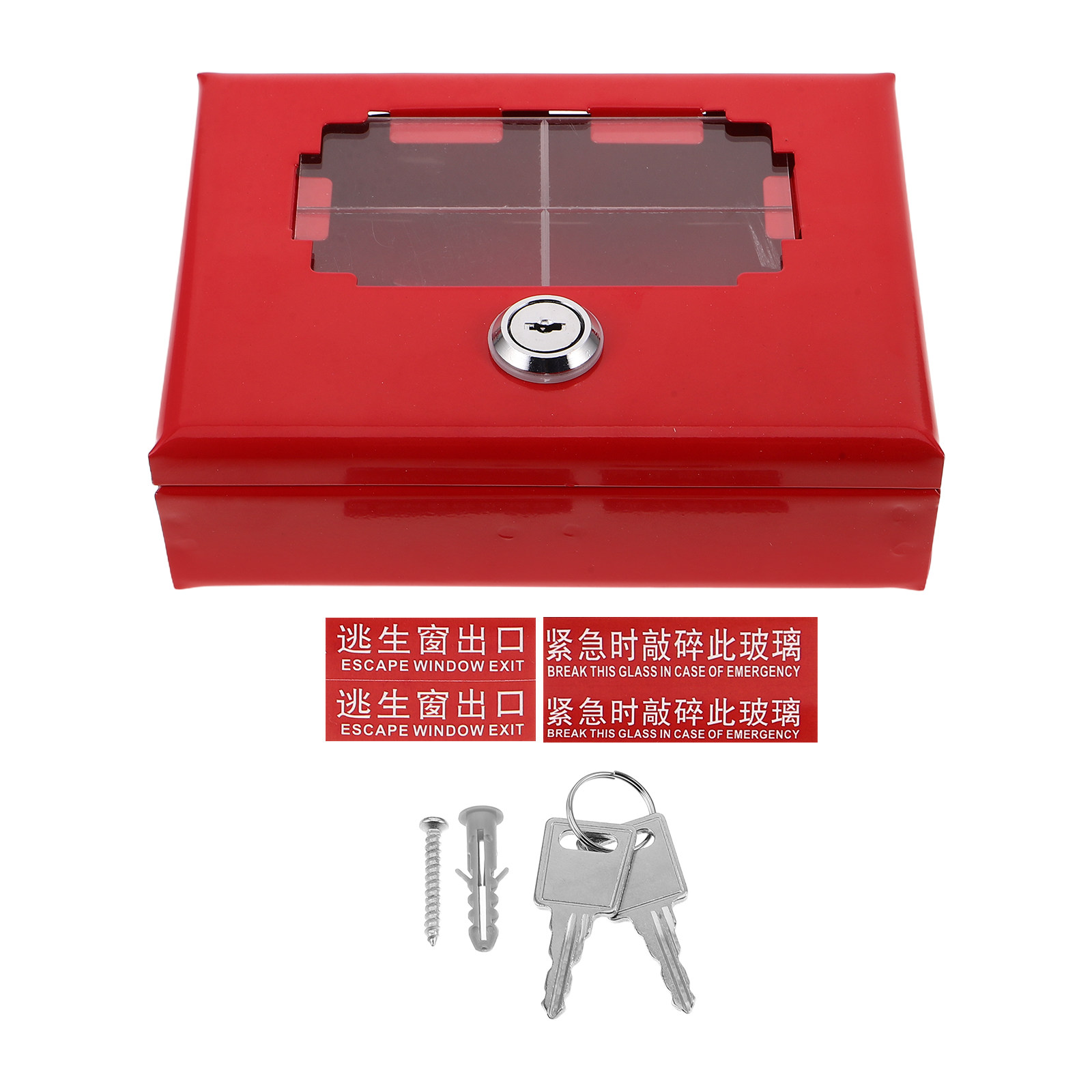 Lockbox Key Secure - Metal Door Lock Box Wall Mounted