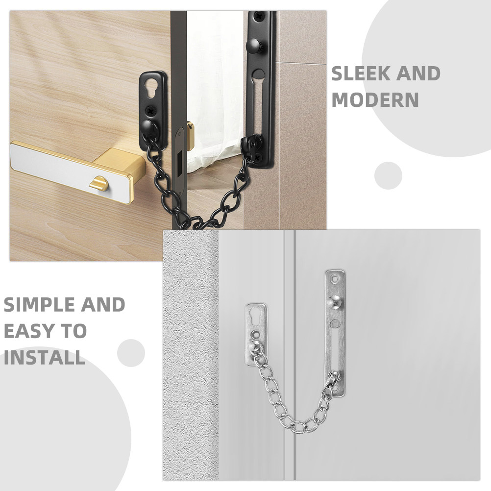 2Pcs Door Security Chain Heavy - огляд і ціна Security Chain Door