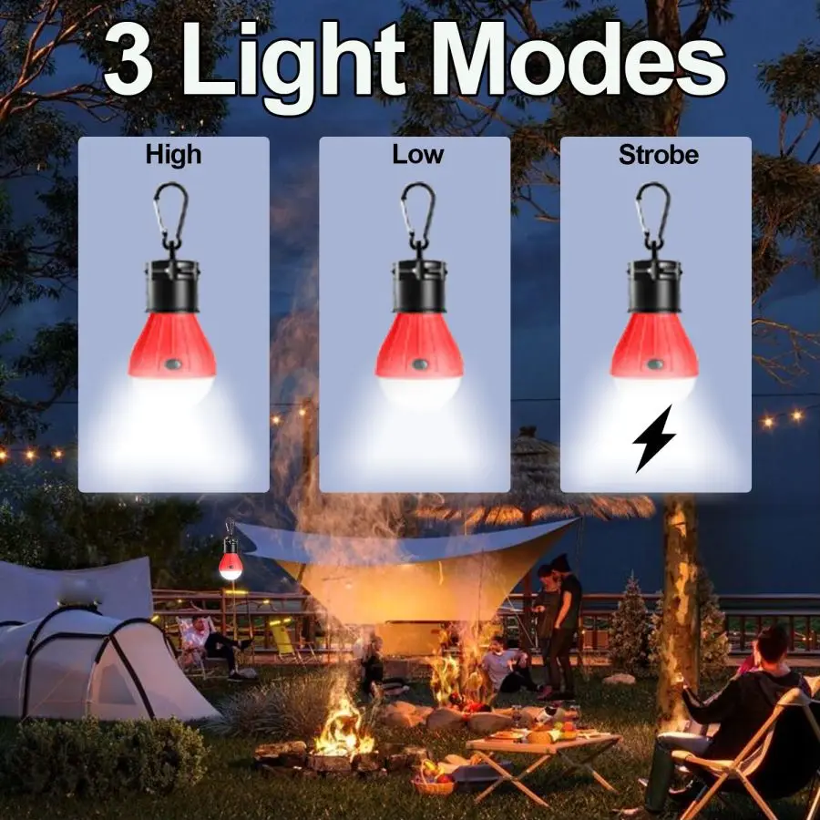 LED Camping Lights Tent Lamp P - огляд і ціна Power Outage Light