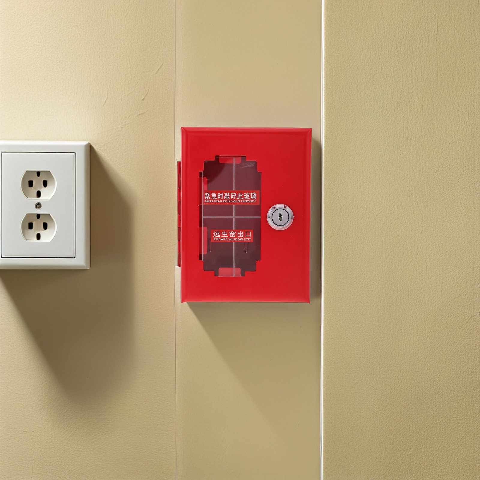 Metal Door Lock Box Wall Mount - огляд і ціна Lockbox Key Secure