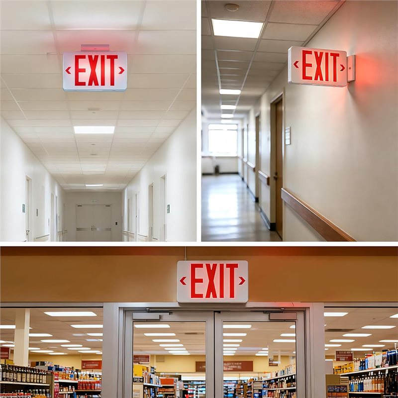 B67C UL Listed,Commercial Emer - огляд і ціна Emergency Exit Sign