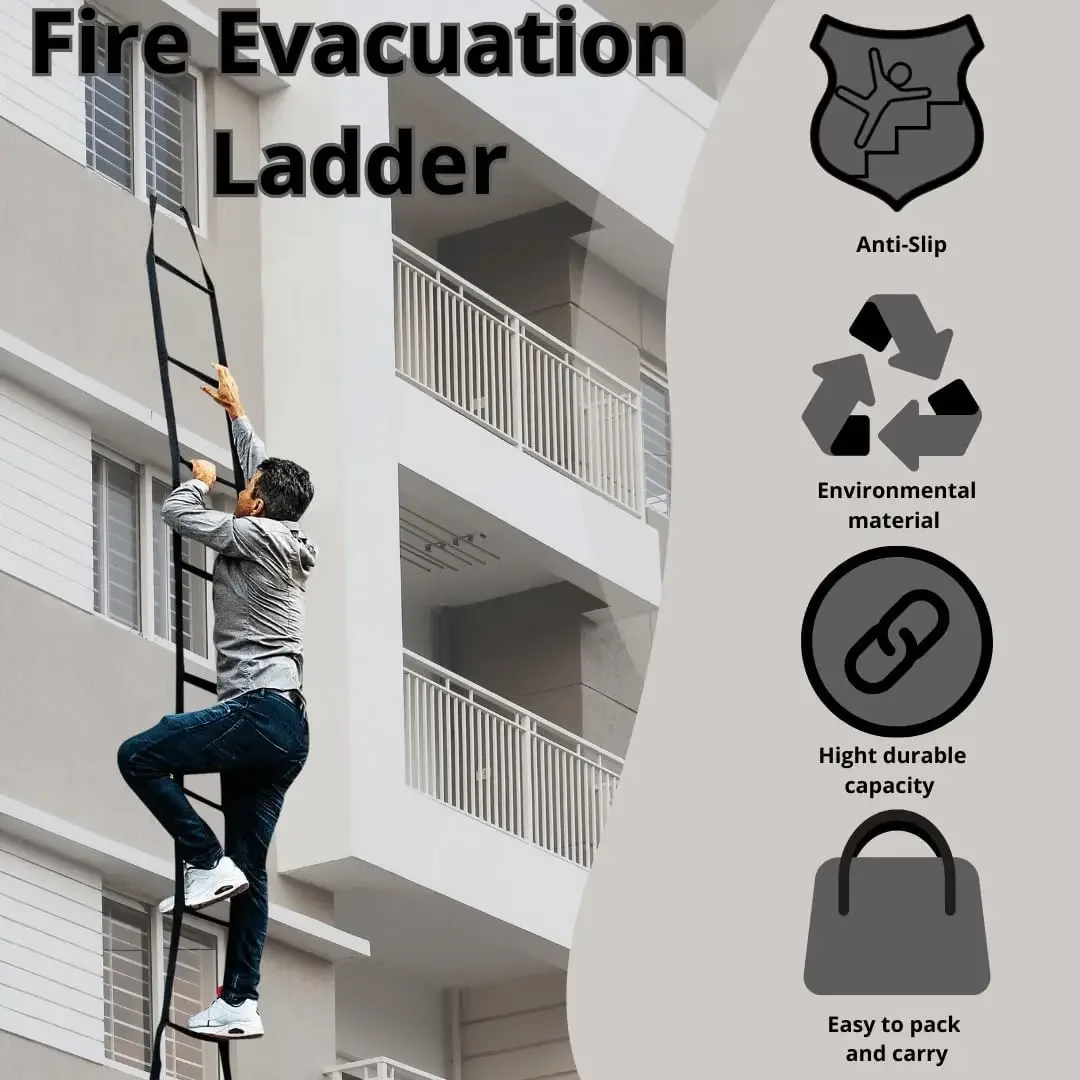 Reusable Fire Escape Ladder 3  - огляд і ціна Fire Escape Ladder