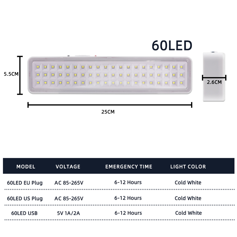60LED Emergency Fire Fighting  - огляд і ціна Power Outage Light